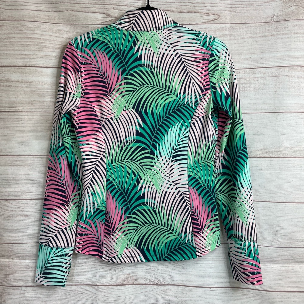 Tommy Bahama Golf Tropical Long Sleeve Size Small 1/4 ZIP New Athletic Outdoors - Picture 3 of 6